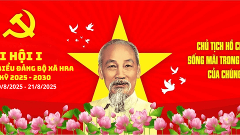 Đại hội Đại biểu Đảng bộ xã Hra lần thứ I, nhiệm kỳ 2025 - 2030