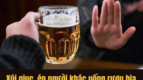 "Ép uống" rượu bia: Vui đâu chưa thấy, có thể bị phạt tới 3 triệu đồng!