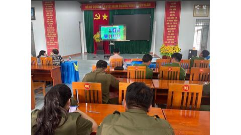 Xã Hra Khen Thưởng Lực Lượng Công An Nhân Dịp Kỷ Niệm 80 Năm Ngày Truyền Thống